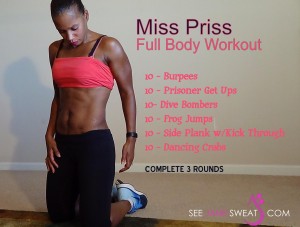 Miss Priss Full Body Workout