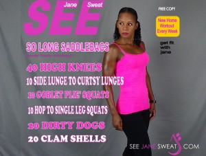 So Long Saddlebags Lower Body Workout