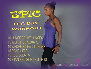 Epic Leg Day Workout