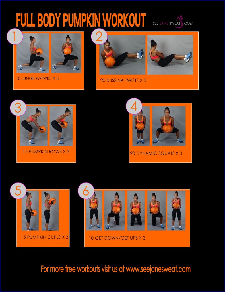 Full Body Pumpkin Workout
