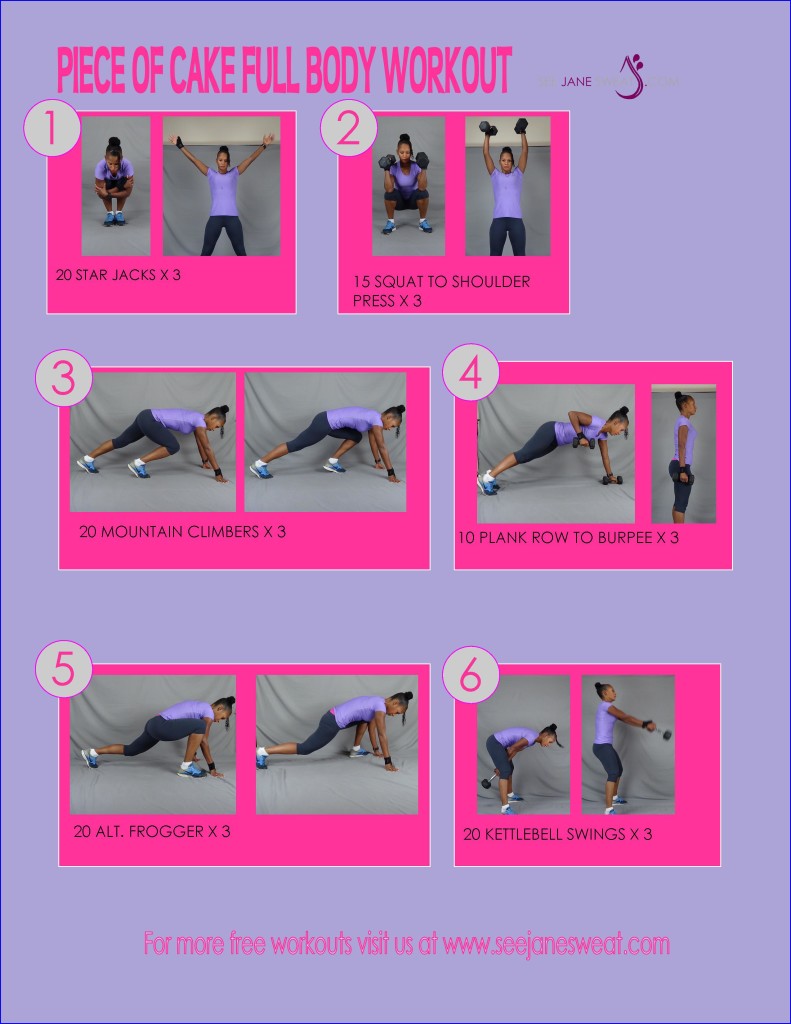 Piece of Cake Full Body Workout